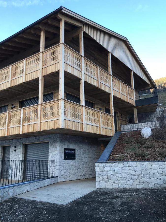 Exclusives Apartment Im Sonnenhof Moos Sexten Exteriér fotografie