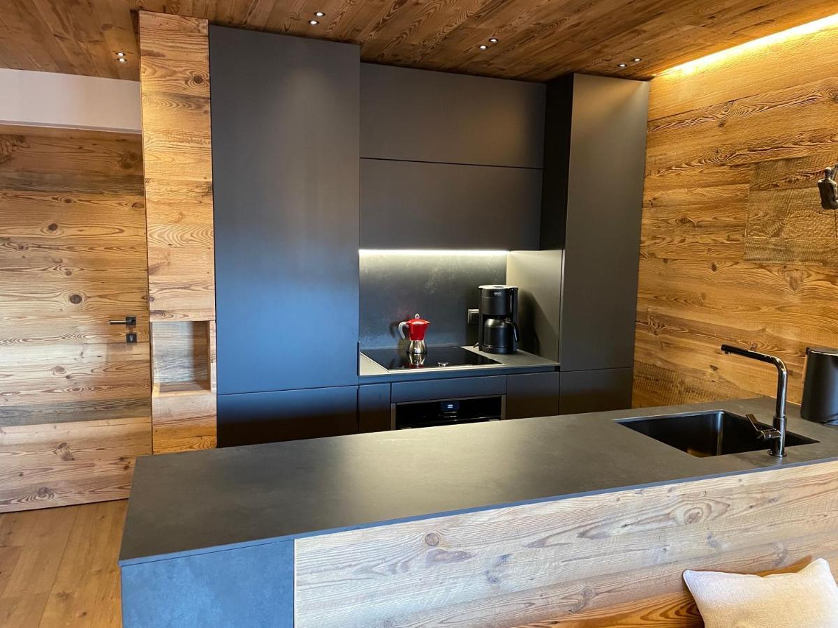 Exclusives Apartment Im Sonnenhof Moos Sexten Exteriér fotografie