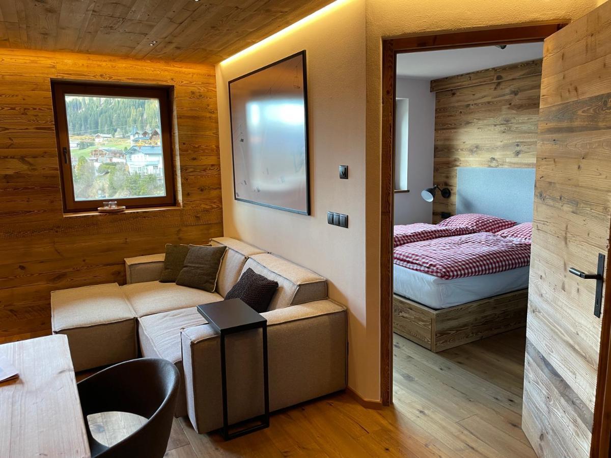 Exclusives Apartment Im Sonnenhof Moos Sexten Exteriér fotografie