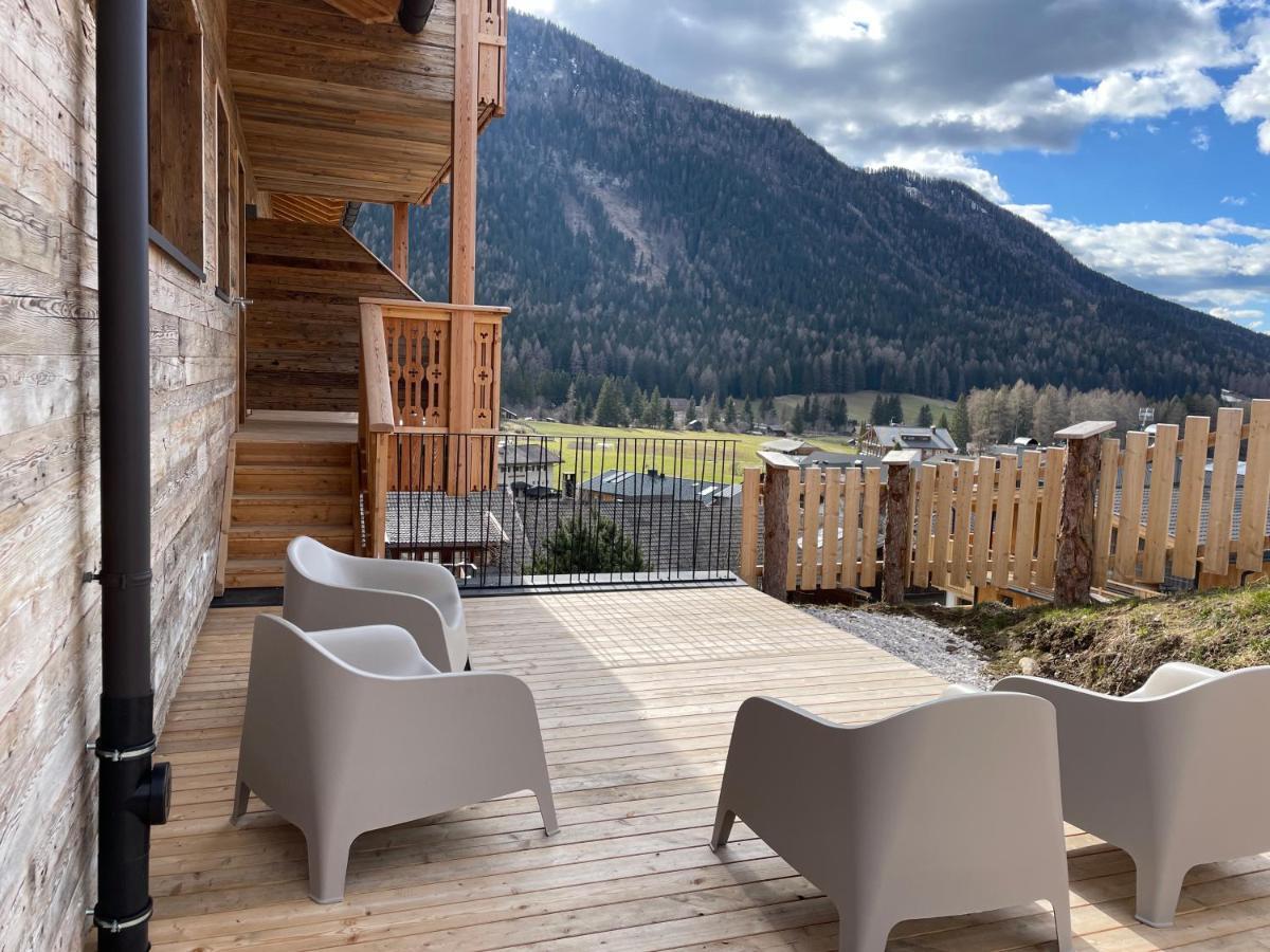 Exclusives Apartment Im Sonnenhof Moos Sexten Exteriér fotografie