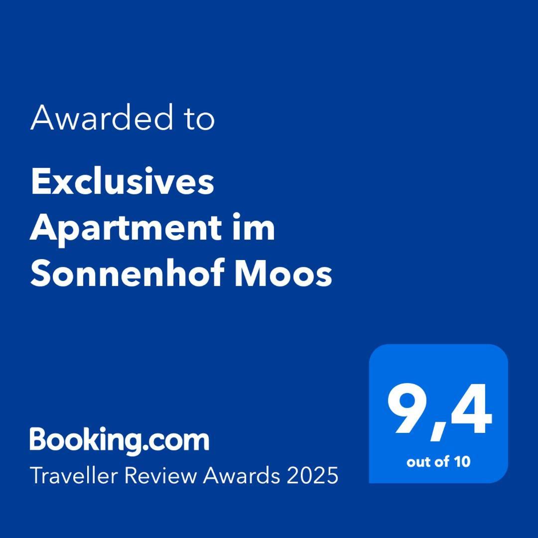 Exclusives Apartment Im Sonnenhof Moos Sexten Exteriér fotografie